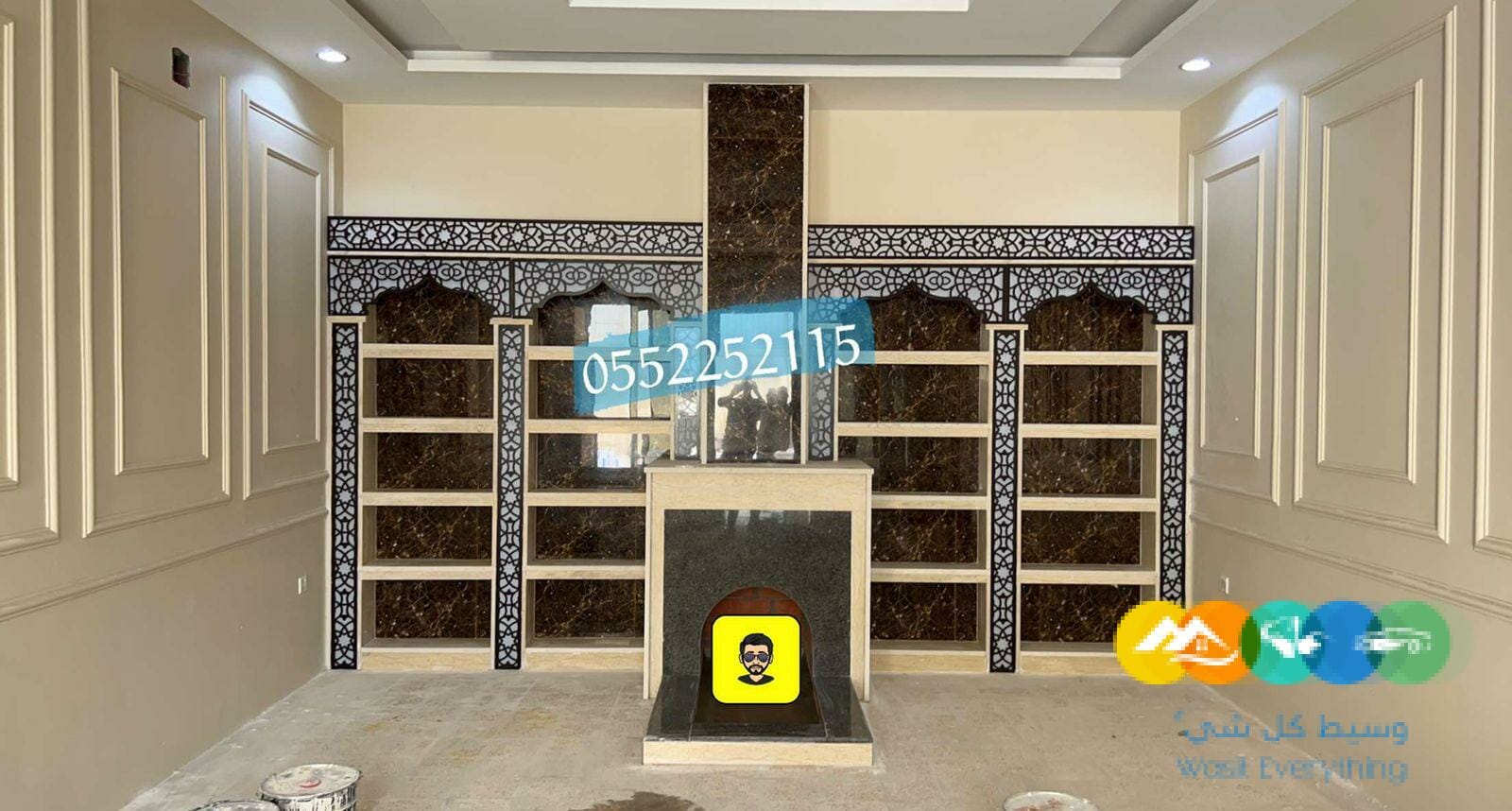 ديكورات مشبات , مشبات رخام