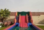 نطيطه زحليقه مائيه ملعب صابوني