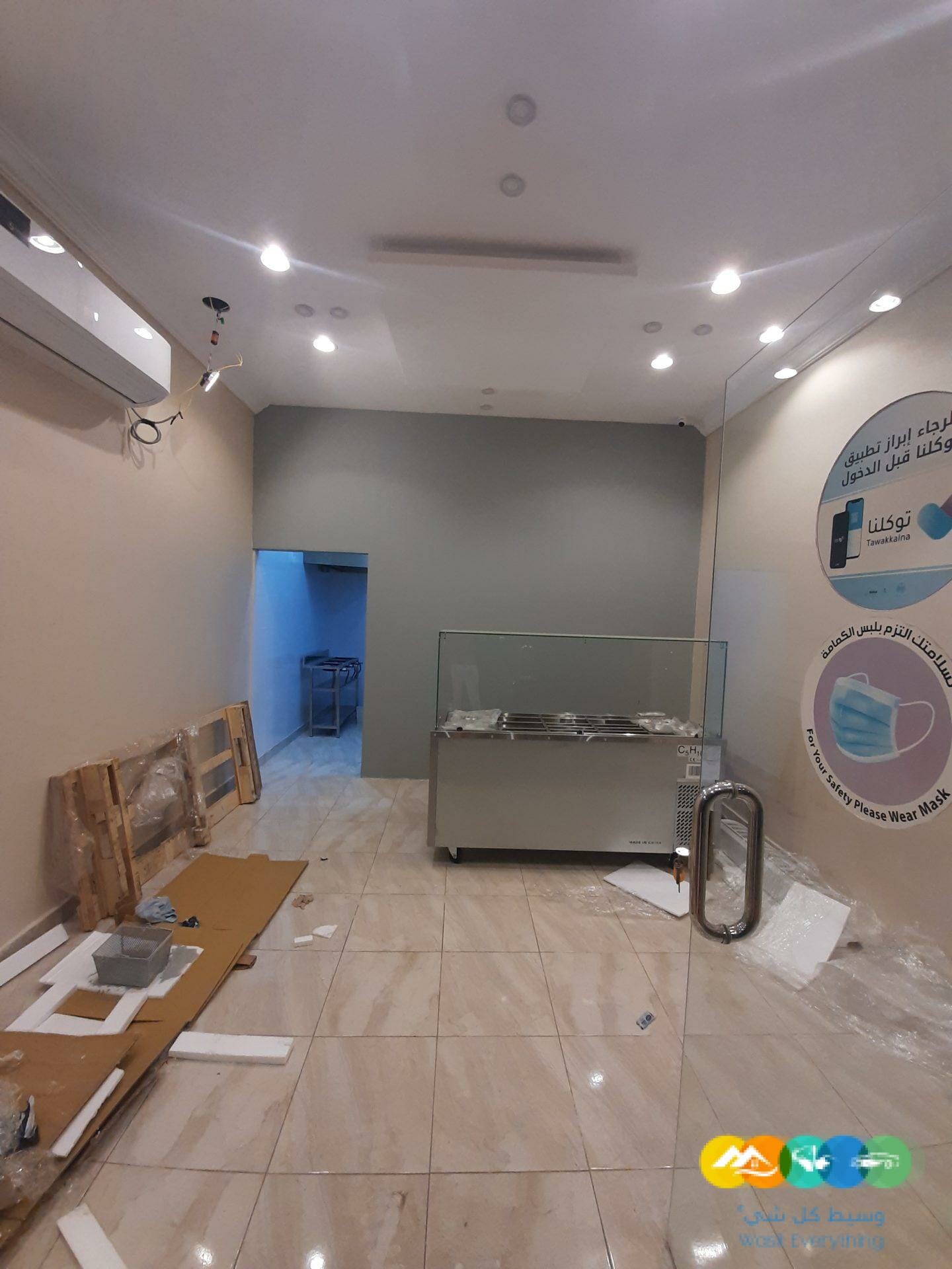 محل جاهز للتقبيل بحي السنابل