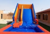 نطيطه زحليقه مائيه ملعب صابوني