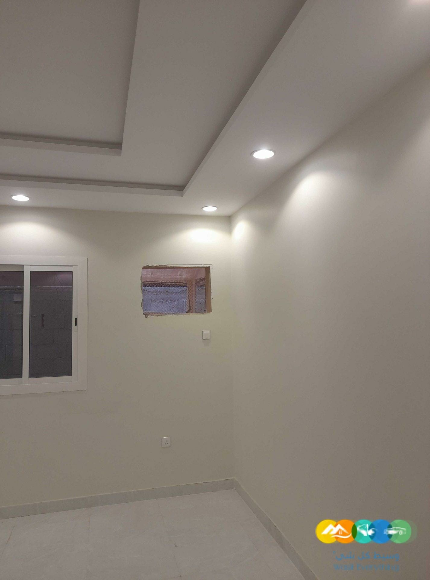 شقق ٣ غرف مدخلين تشطيب جديد