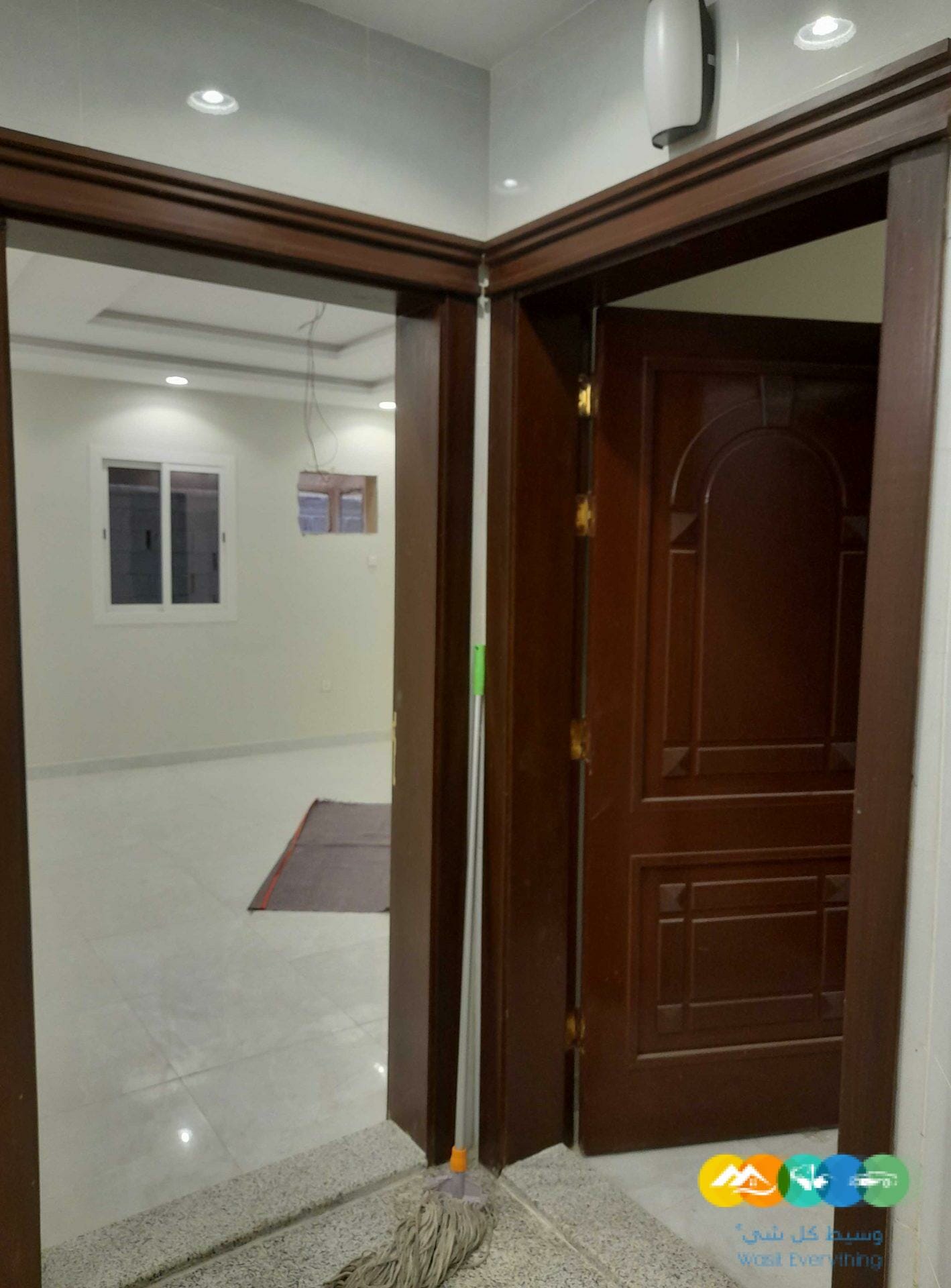 شقق ٣ غرف مدخلين تشطيب جديد