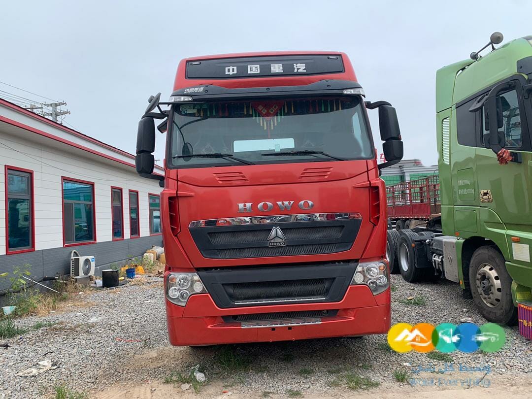 شاحنه howo t7h مع محرك مان
