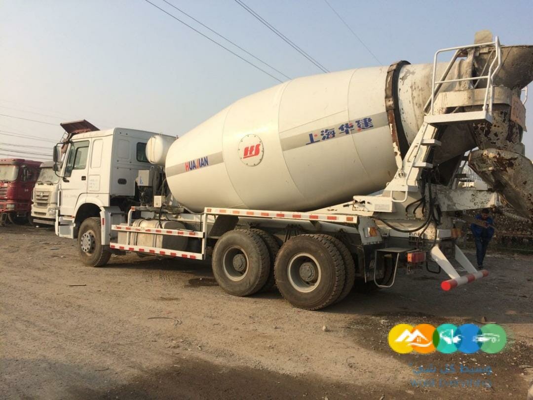 شاحنه howo خلاط اسمنت(4*6)
