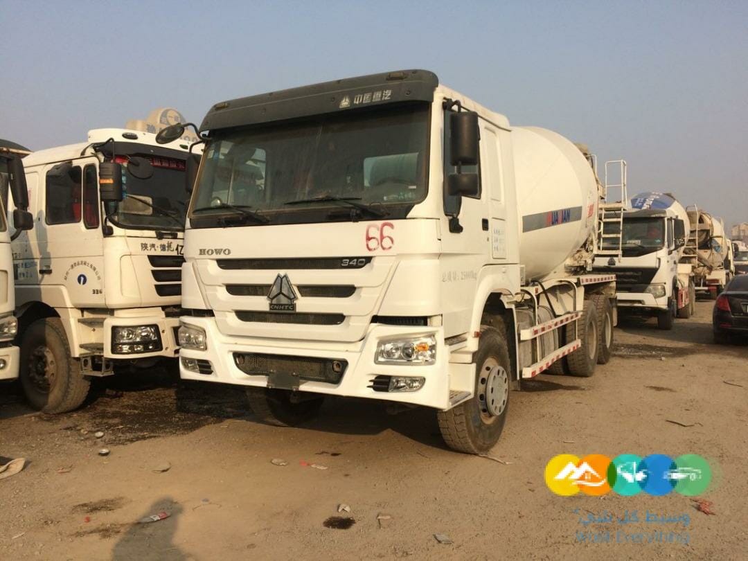 شاحنه howo خلاط اسمنت(4*6)