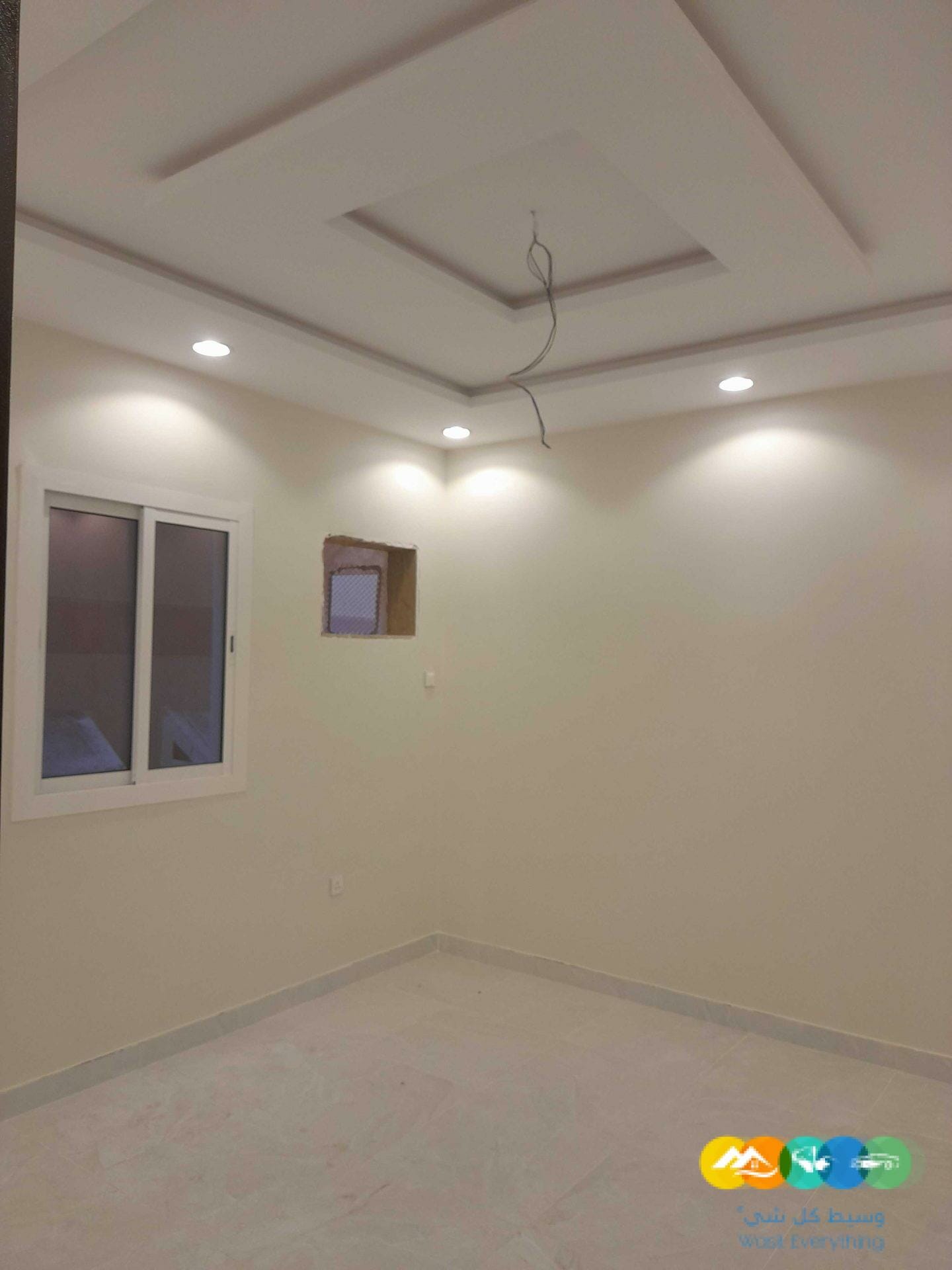 شقق ٣ غرف مدخلين تشطيب جديد