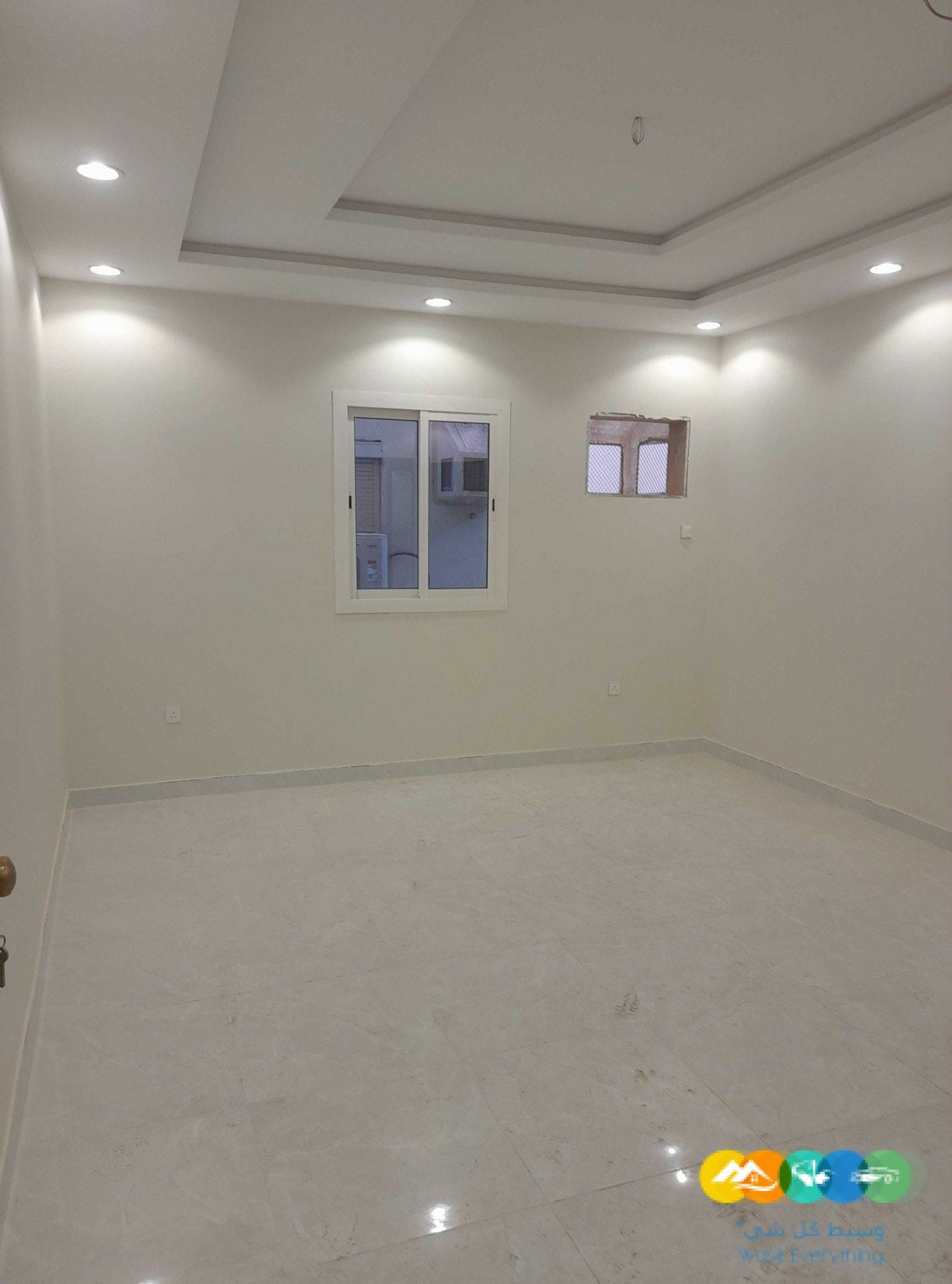 شقق ٣ غرف مدخلين تشطيب جديد