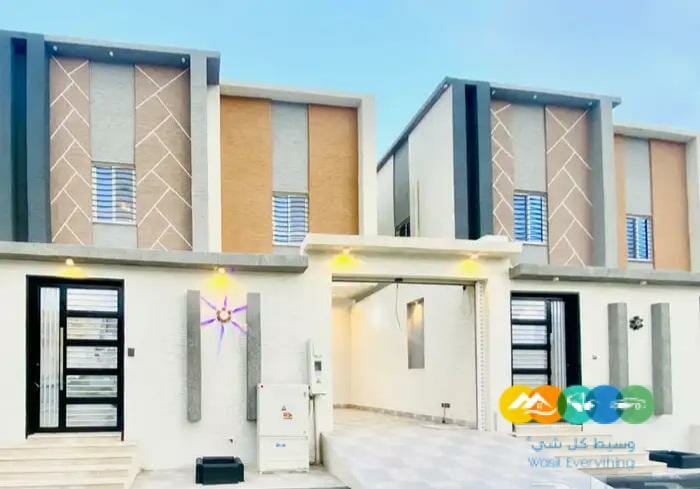 فلل منفصله دورين وملحق للبيع