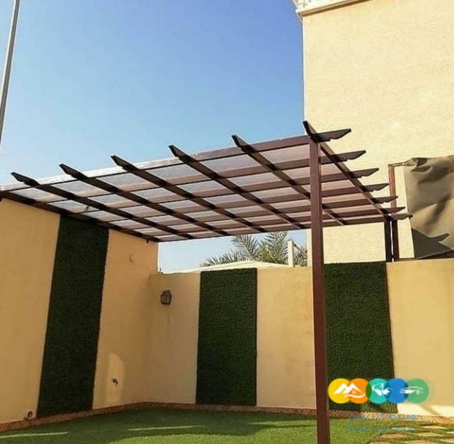 تركيب مظلات حدائق منزلية