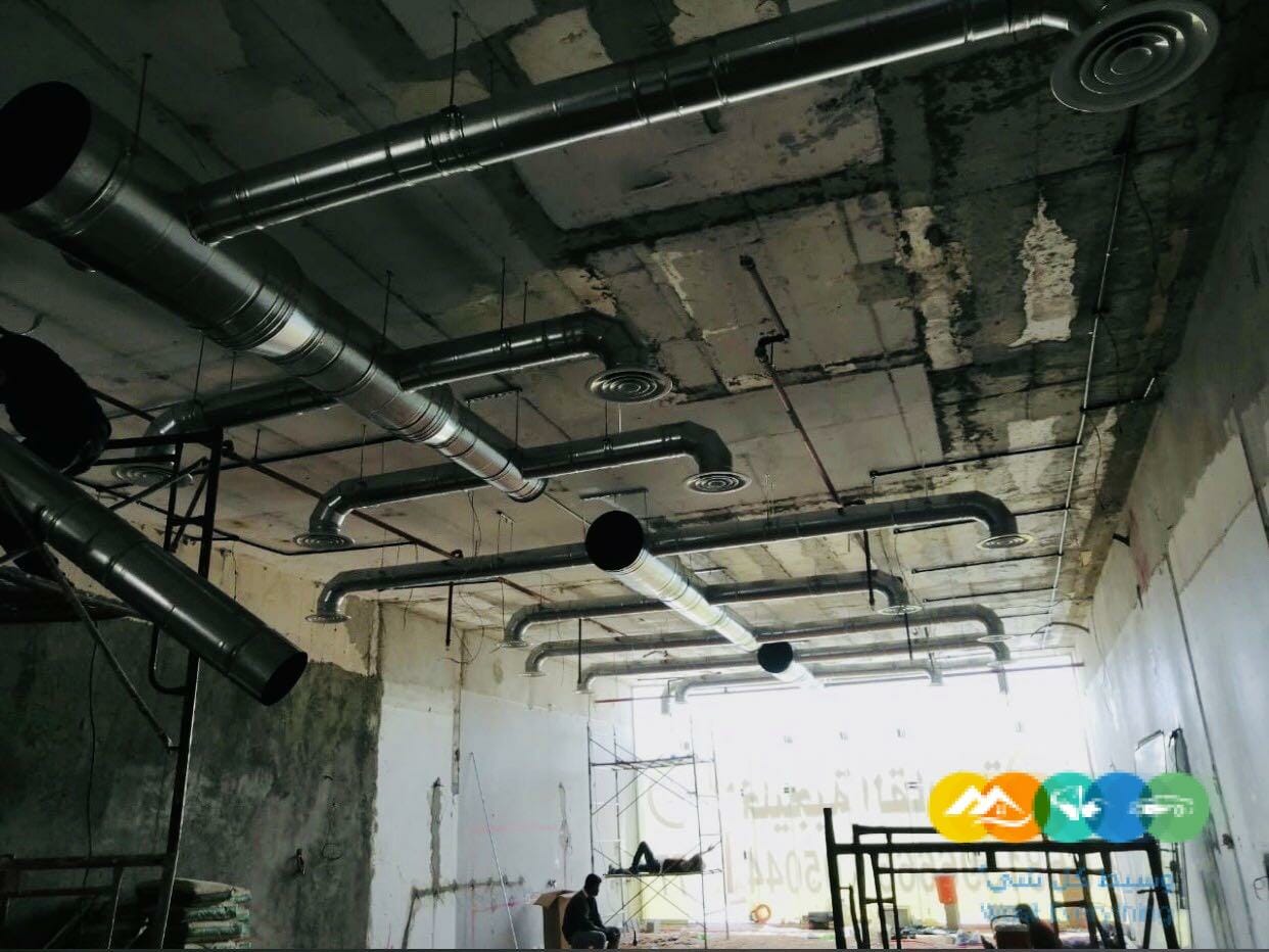 تنفيذ اعمال الدكت بمواصفات عالية