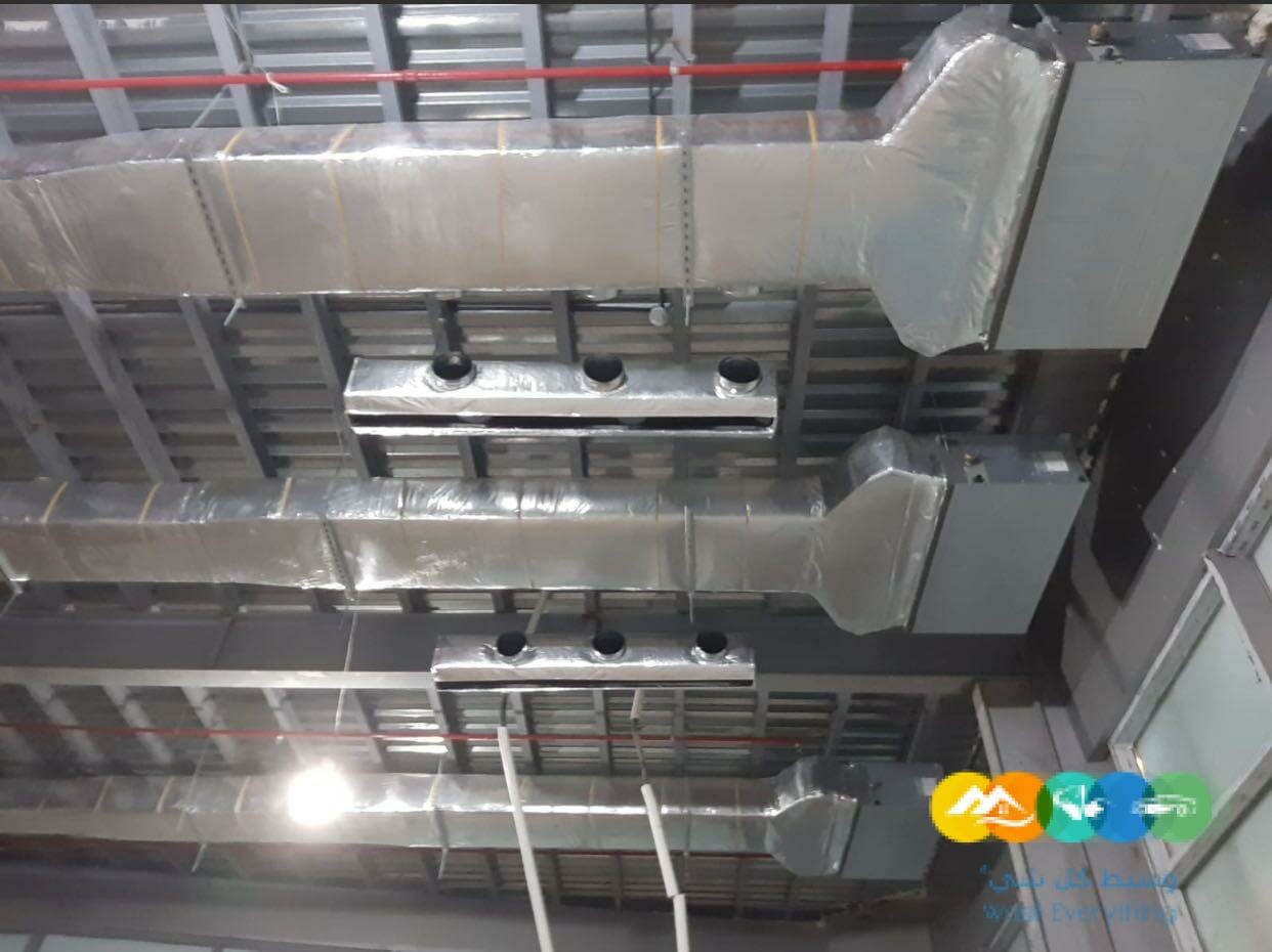 تنفيذ اعمال الدكت بمواصفات عالية