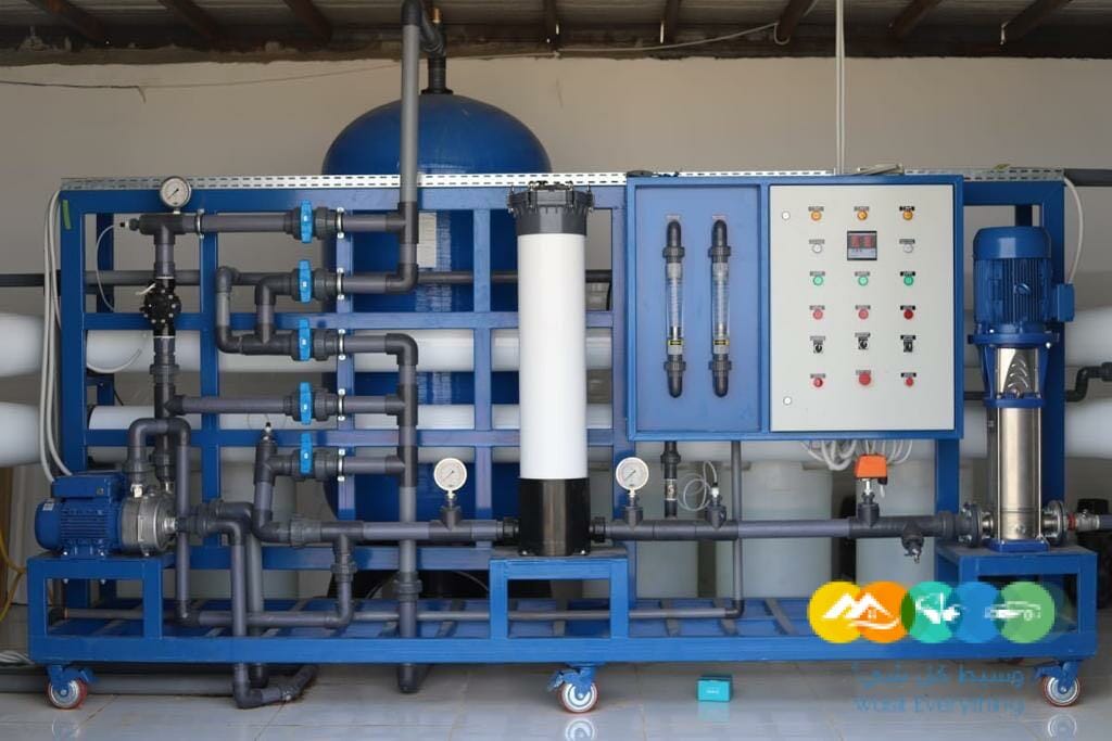 محطات تحليه المياه وادي سمنان