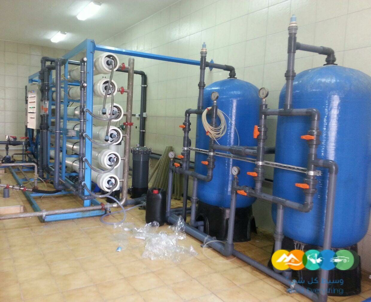 محطات تحليه المياه وادي سمنان