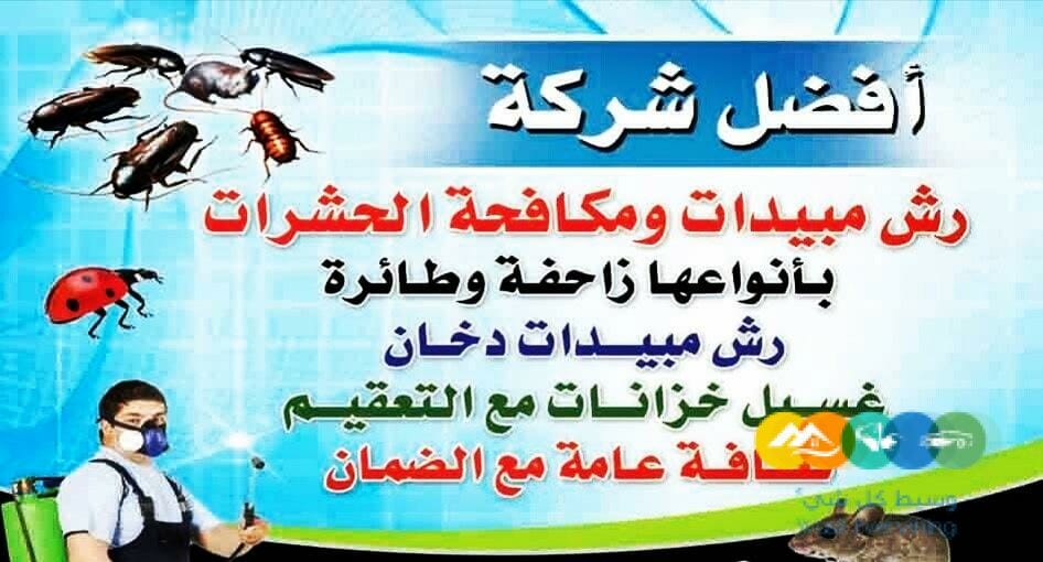 شركة مكافحة حشرات بالرياض