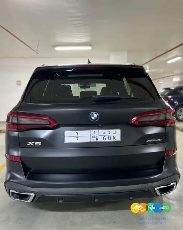 بي ام X5 م 2019 ممشى قليل