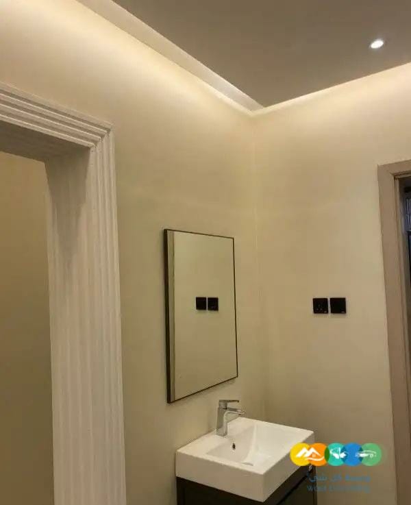 شقة دور ارضي مدخلين 125 متر