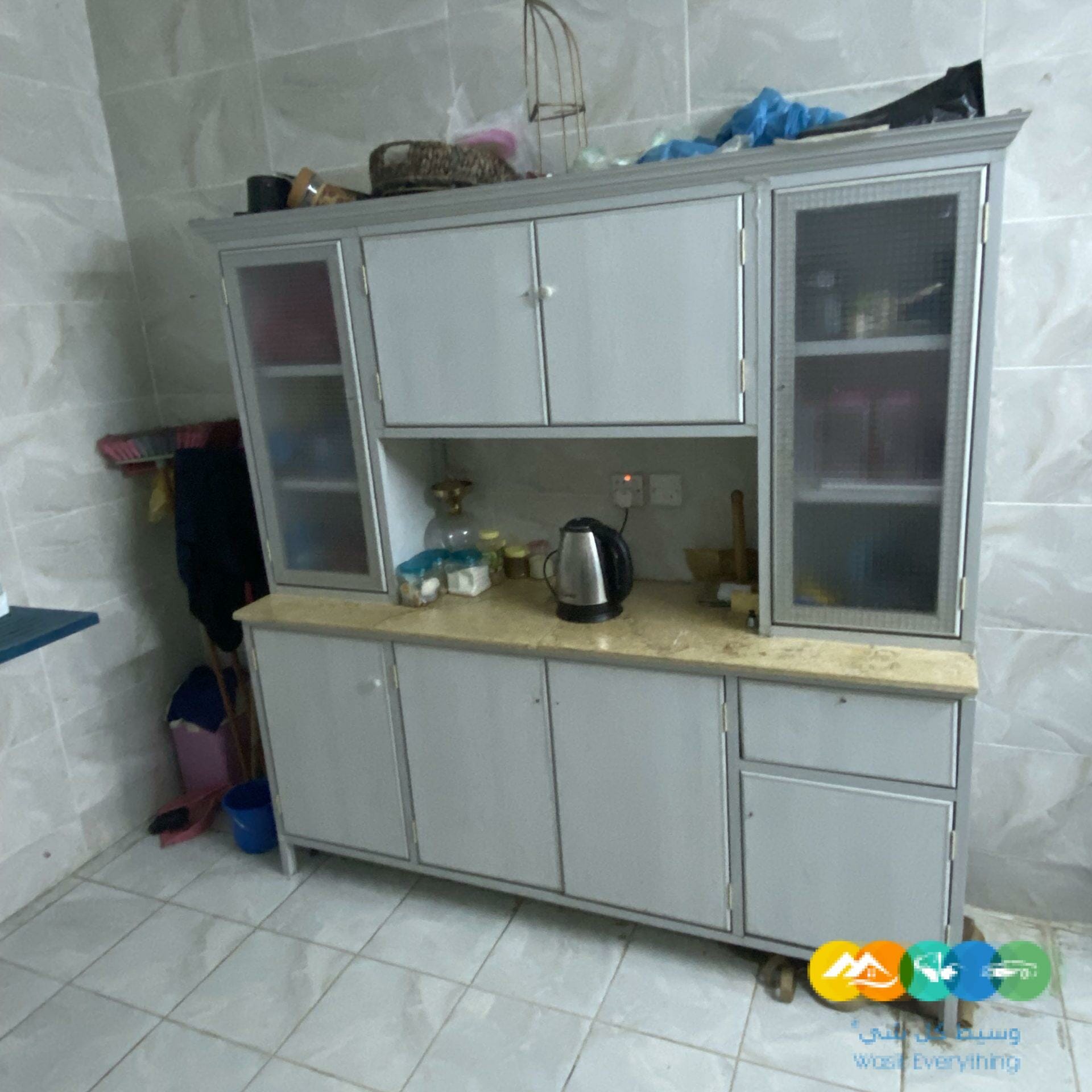 مطبخ الامنيوم نضيف شد بلد