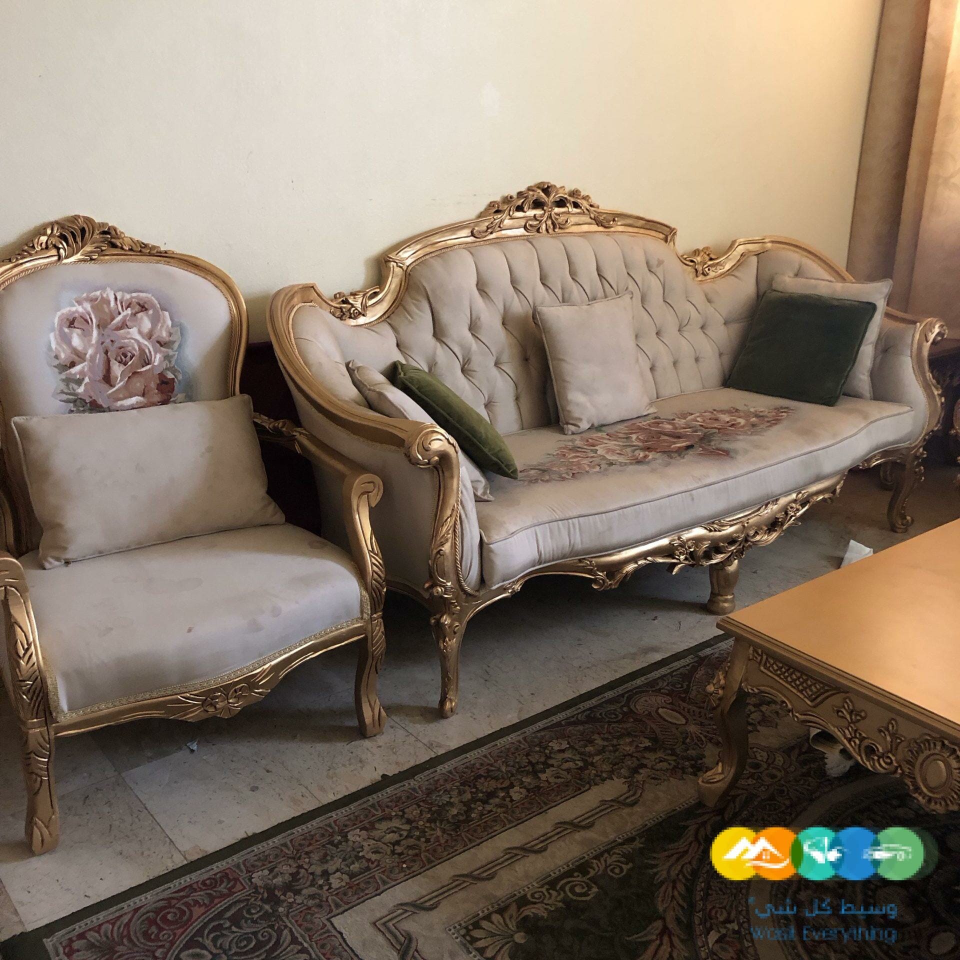 كنب أمريكي ( شامواه ) يكفي 15 شخص