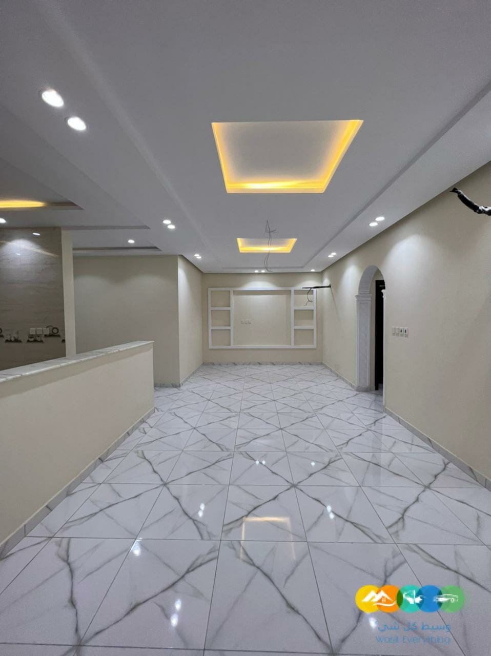 تتوفر شقة 4 غرف جاهزة للسكن