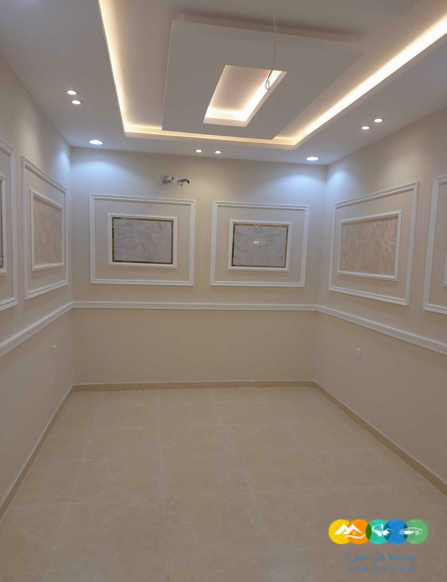 شقق ٤ غرف مساحات كبيرة وتصميم