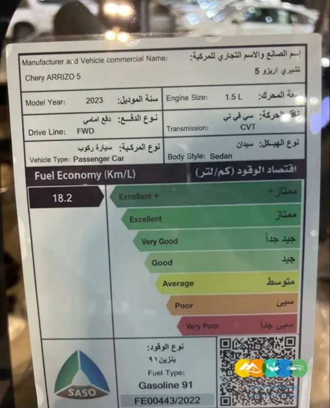 شيري اريزو 5 2023