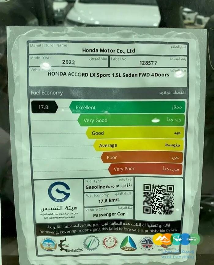 هوندا اكورد سبورت موديل 2022
