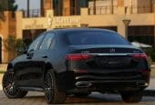 مرسيدس S500 لارج داخلية احمر