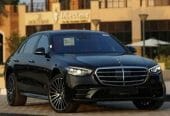 مرسيدس S500 لارج داخلية احمر