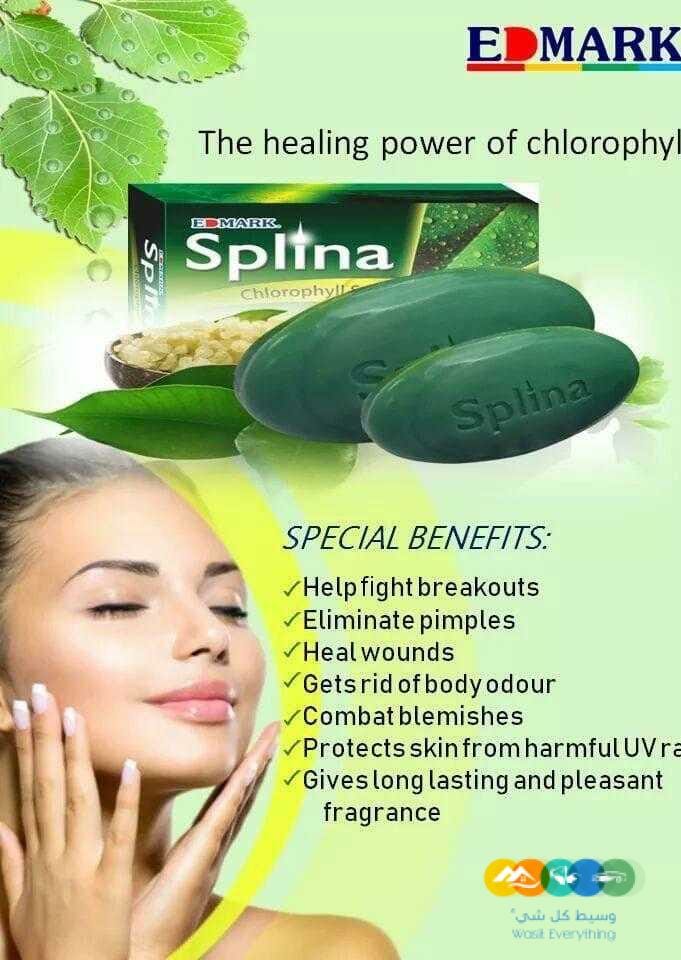 صابون ‏الكلوروفيل سبلينا