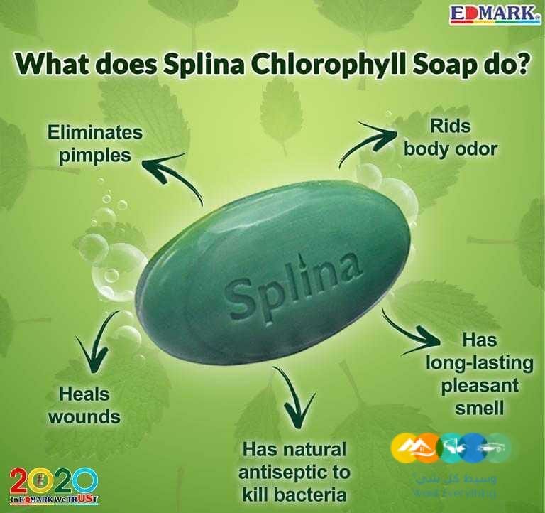 صابون ‏الكلوروفيل سبلينا