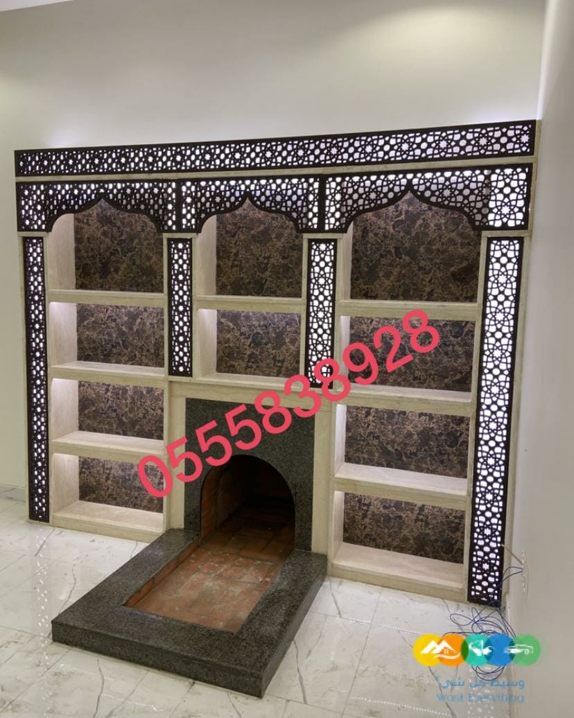 مشبات رخام تركيب مدافئ