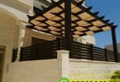 برجولات مودرن وتنسيق حدائق