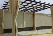 برجولات مودرن وتنسيق حدائق