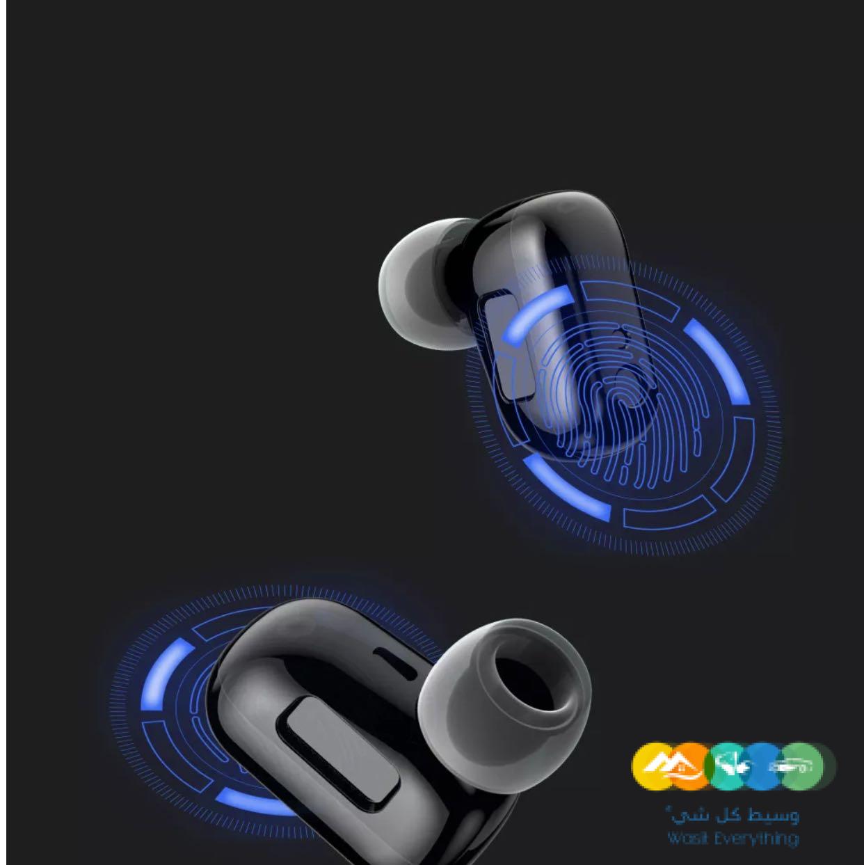 2في1ساعة بسماعة بلوتوث