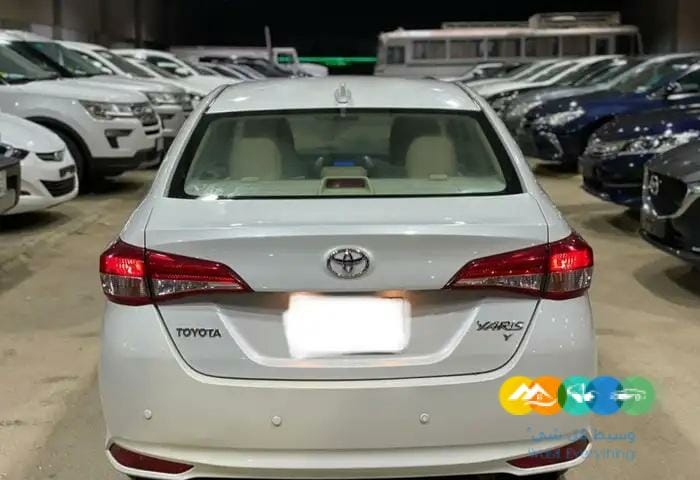 تويوتا يارس 2021 ممشى27 الف