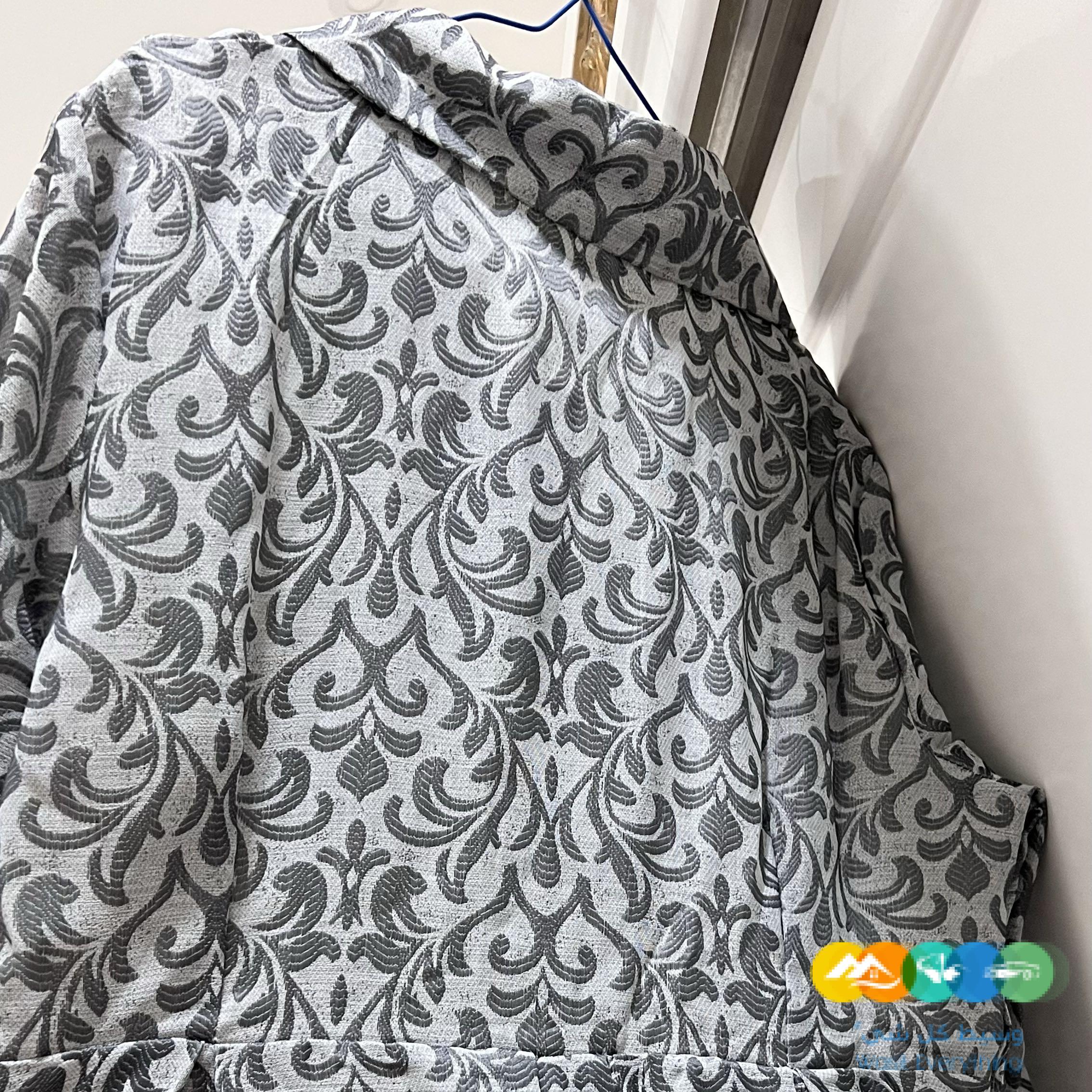 فستان رمادي جاهز