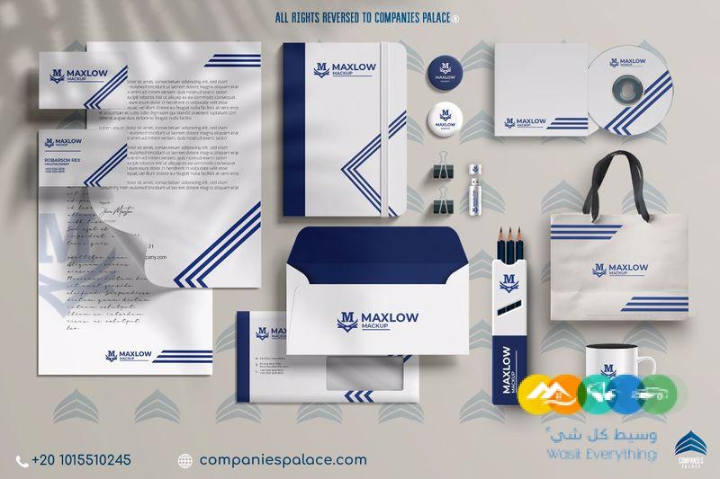 أفضل مصمم هوية تجارية مع قصر الشركات