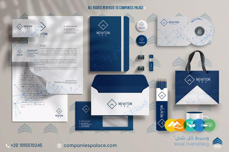 أفضل مصمم هوية تجارية مع قصر الشركات