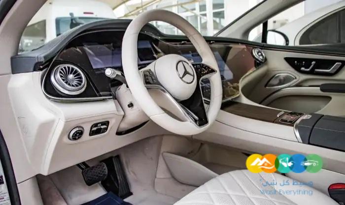مرسيدس EQS580 AMG موديل 2022 اصفار