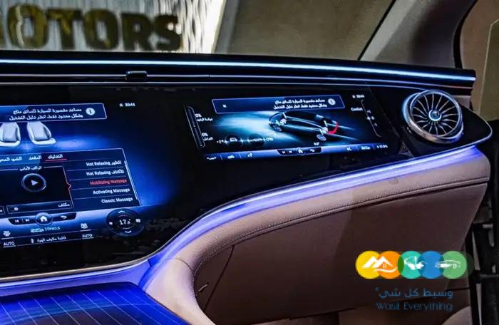 مرسيدس EQS580 AMG موديل 2022 اصفار