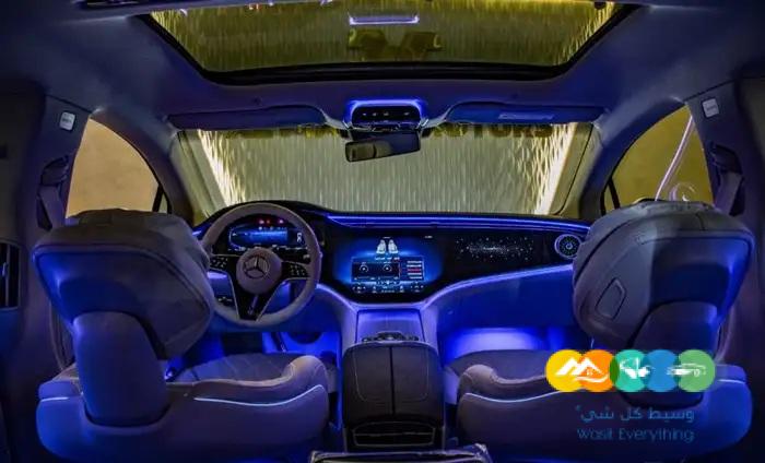 مرسيدس EQS580 AMG موديل 2022 اصفار