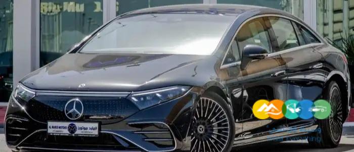 مرسيدس EQS580 AMG موديل 2022 اصفار