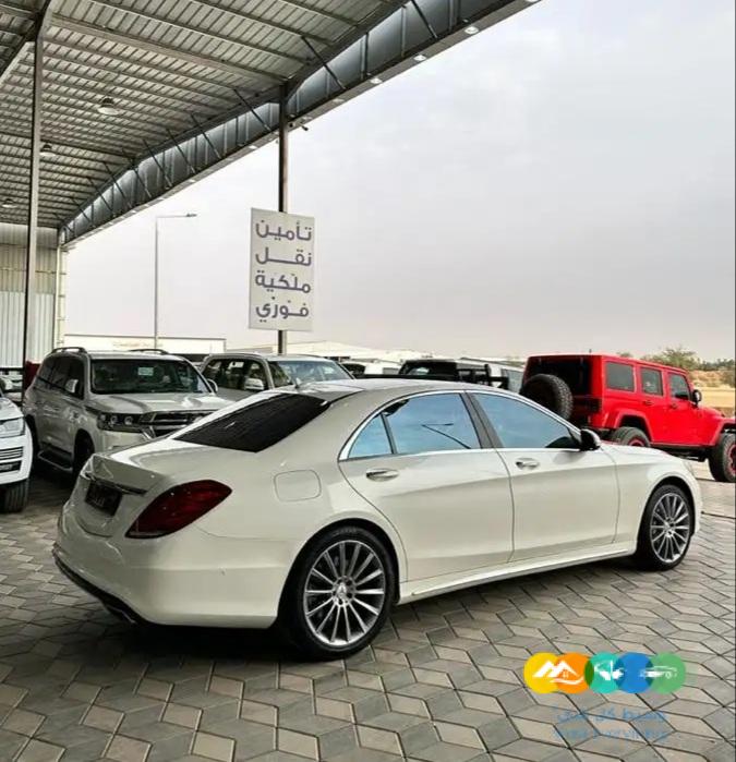 مرسيدس S500 – فل 2014 – 4 ازرار ( مباعة )