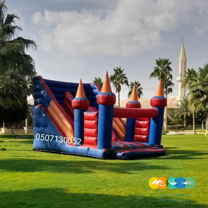 تأجير العاب هوائيه نطيطات ملعب صابوني زحليقه