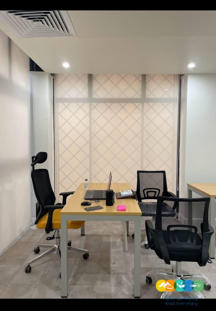 مكاتب للايجار مؤثثة بالكامل