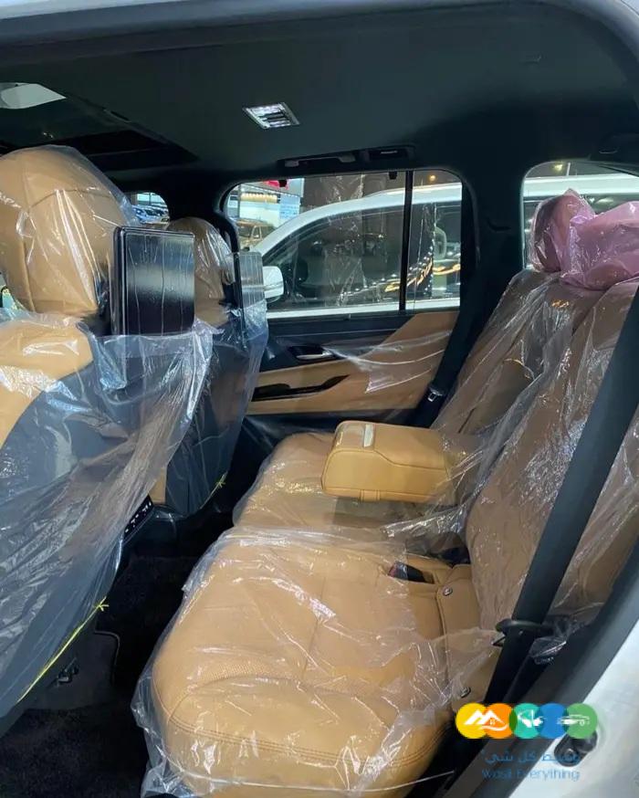 لكزس BB LX 600 فطيمي ابيض داخل جملي 2022