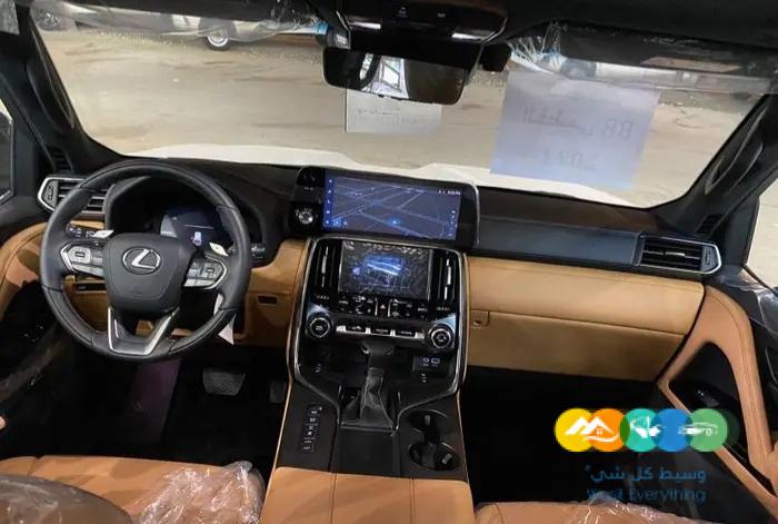 لكزس BB LX 600 فطيمي ابيض داخل جملي 2022