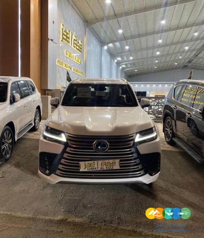 لكزس BB LX 600 فطيمي ابيض داخل جملي 2022