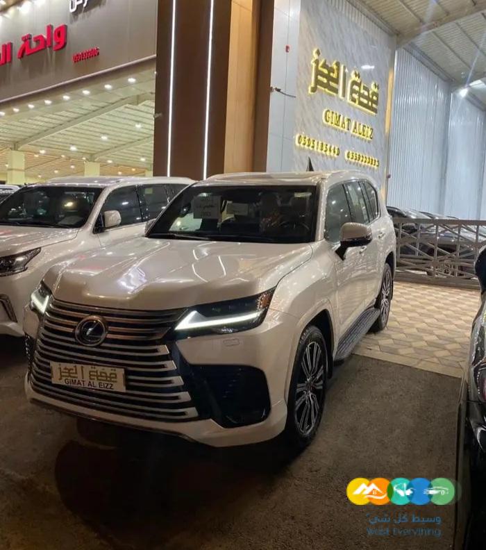 لكزس BB LX 600 فطيمي ابيض داخل جملي 2022