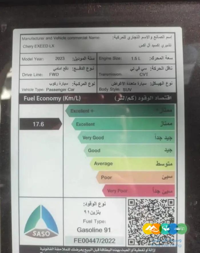 فلاج شيب EXEED LX